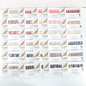 LOT of 30 Color Street Nail Polish Strips Manicure Set NEW DISCONTINUED RARE